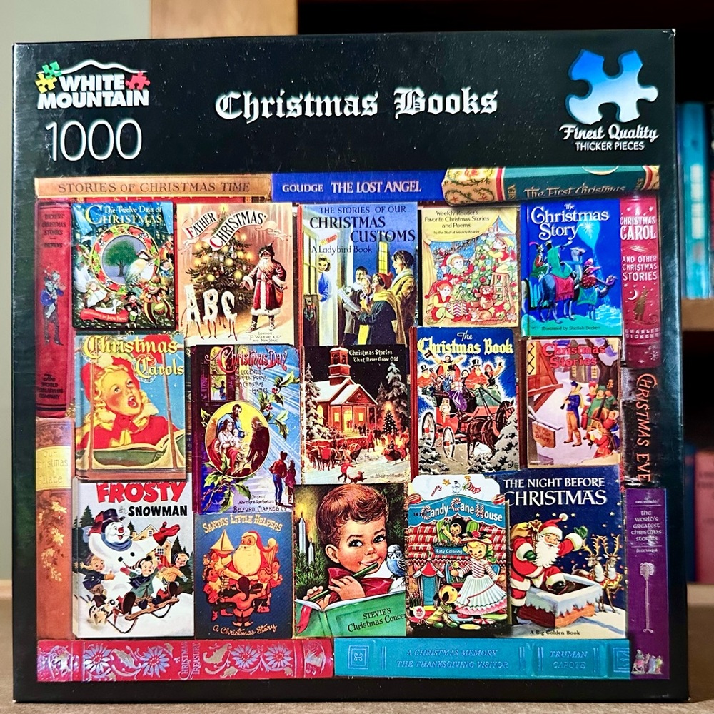 Christmas Books Puzzle 1000 Pieces